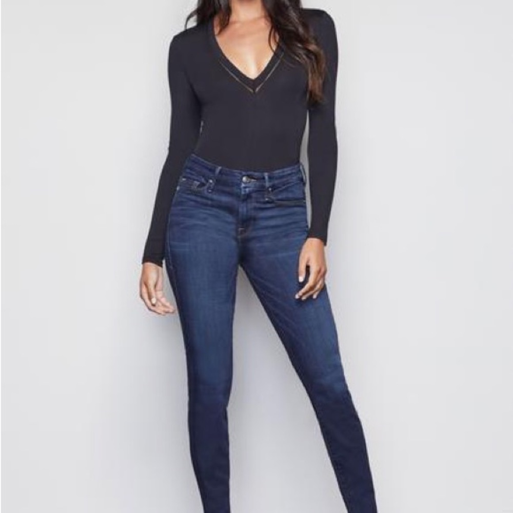 Good American Dark Wash Denim Jeans